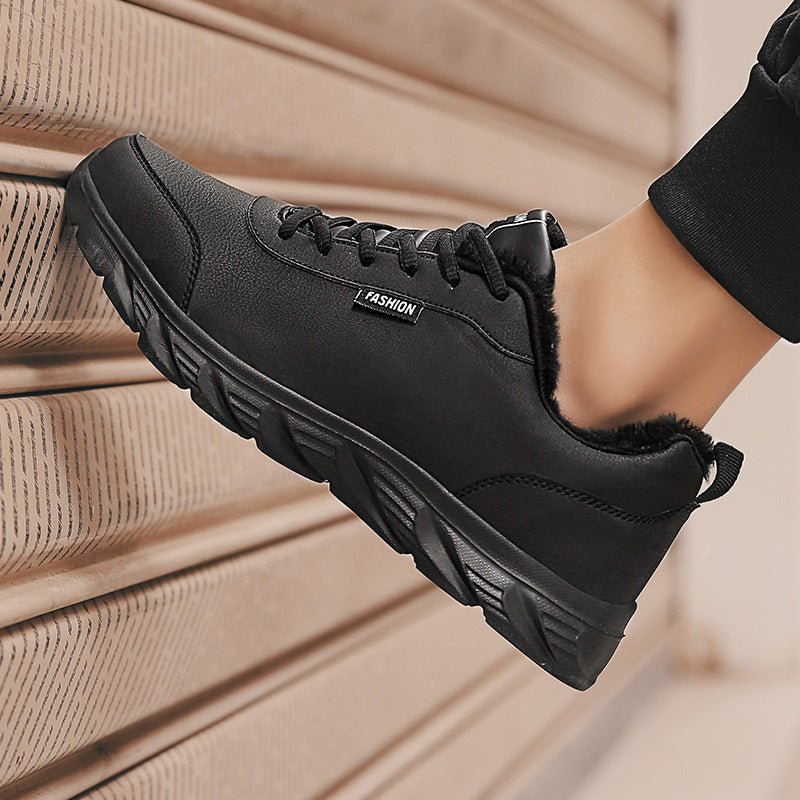 Men Sneakers Winter Warm Sports Shoes With Plush - Finesse for All:infoshopstore.fitnessforall.com.uk