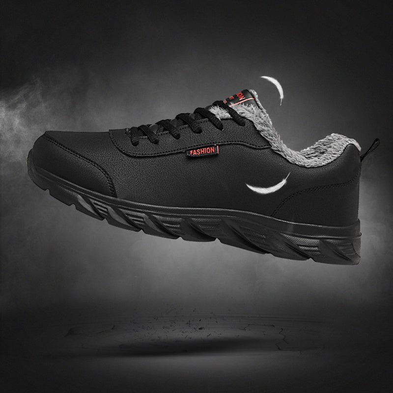 Men Sneakers Winter Warm Sports Shoes With Plush - Finesse for All:infoshopstore.fitnessforall.com.uk