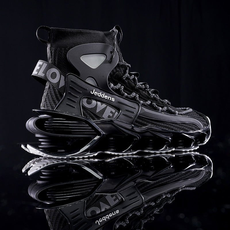 Men's Shoes Thick - soled Height Increase Shoes Men's Trendy Basketball Sneakers - Finesse for All:infoshopstore.fitnessforall.co.uk