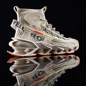 Men's Shoes Thick - soled Height Increase Shoes Men's Trendy Basketball Sneakers - Finesse for All:infoshopstore.fitnessforall.co.uk