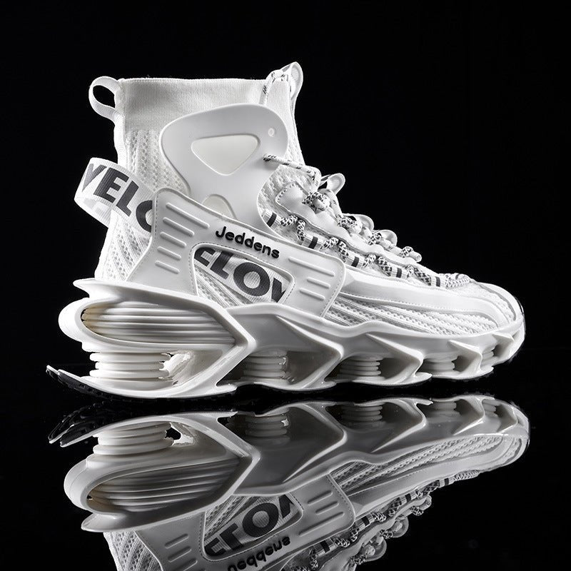 Men's Shoes Thick - soled Height Increase Shoes Men's Trendy Basketball Sneakers - Finesse for All:infoshopstore.fitnessforall.co.uk