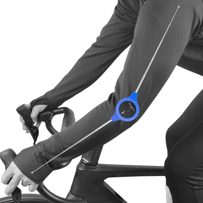RISK Road Bicycle Airship - Fitting Knee Joint Angle Measuring Protractor for Bike Riding Posture - Finesse for All:infoshopstore.fitnessforall.com.uk