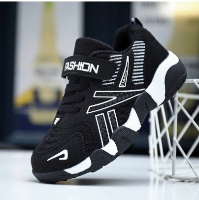 Sport Kids Sneakers Boys Casual Shoes For Children Sneakers Girls Shoes Leather Anti - Slippery Fashion Tenis Infantil Menino Mesh - Finesse for All:infoshopstore.fitnessforall.com.uk