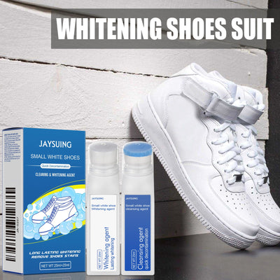 White Shoes Cleaner Yellow And Bright White - Finesse for All:infoshopstore.fitnessforall.com.uk